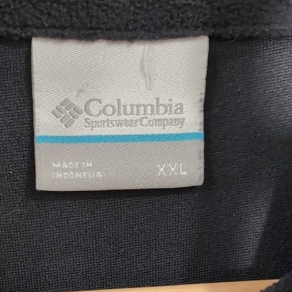 Columbia | Black Quarter Zip Up Sweater Size XXL - Picture 7 of 7